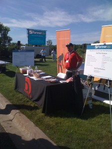 Steve Lewis Recruiting for Partner Up at MSP Social Media Breakfast