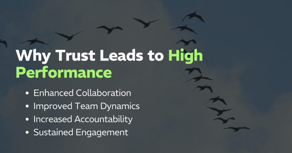 Why Trust Leads to High Performance