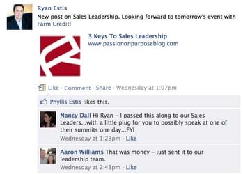 Social Selling: Inviting Ambassadors to Share