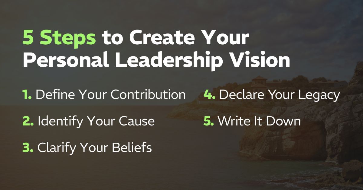 Proactive Leader Vision What Is Your Personal Leadership Vision?