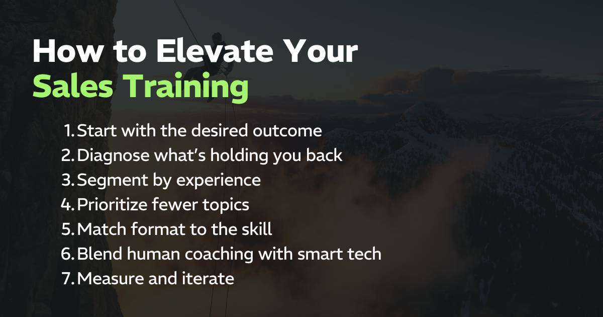 Top Sales Training Topics for Modern Sales Success