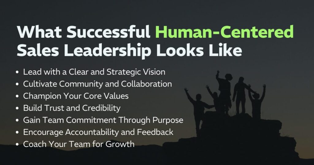 Key Traits and Principles of Successful Sales Leadership