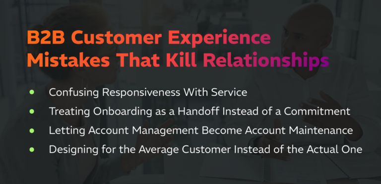 How to Win With a Better B2B Customer Experience