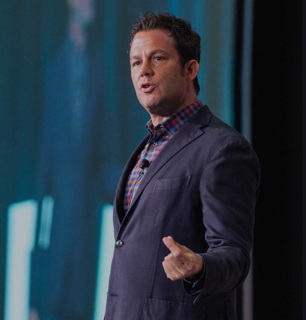 Ryan Estis presenting