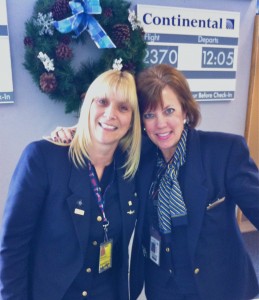 SueAnn & Roberta: Continental Airlines Dynamic Duo