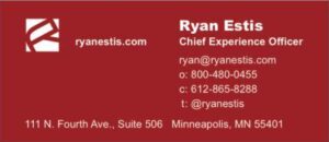 ryan estis business card